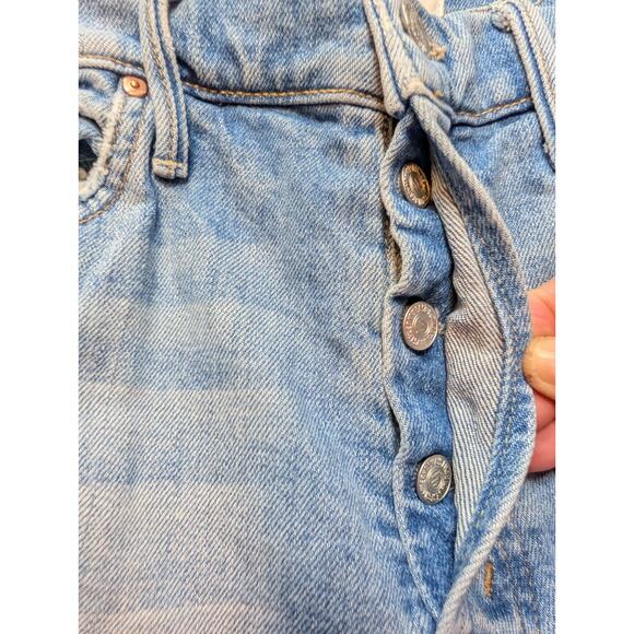 Mother Superior Jeans Womens 28 Trickster Ankle An Icy Confession Distressed - Picture 4 of 11